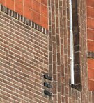 Detail gevel.
<br/>
Marcel Westhoff, maart 2017